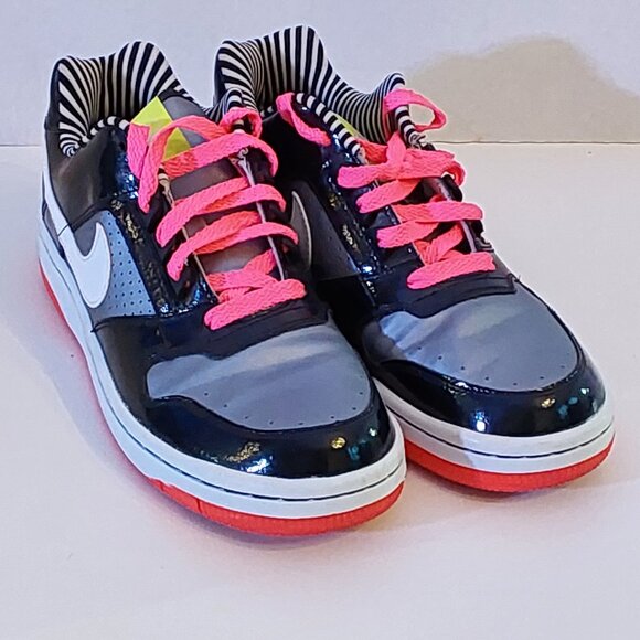 Nike Delta Force Zebra Low Top Sneakers Women's Size 7 - Picture 1 of 10